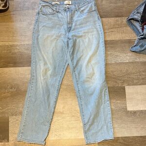 Universal thread high rise straight jean